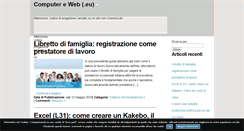 Desktop Screenshot of computereweb.eu